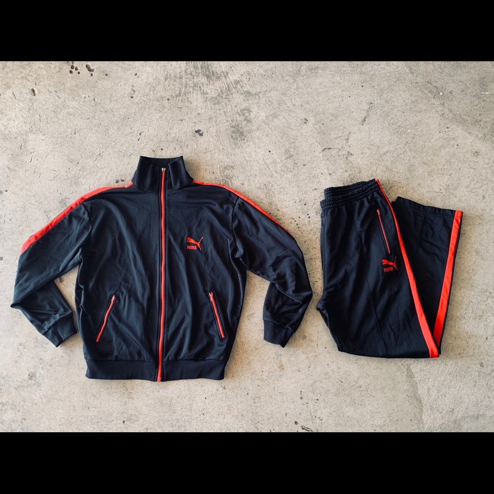 Vintage Puma Tracksuit Jacket & Pants
